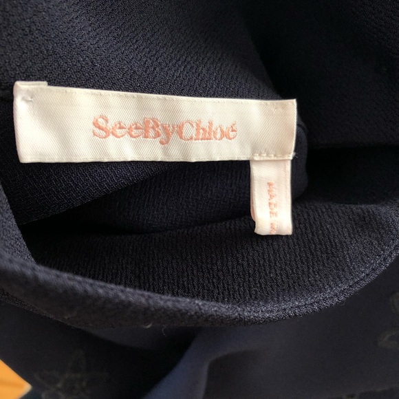 See by Chloé embroided short dress - Picture 5 of 6